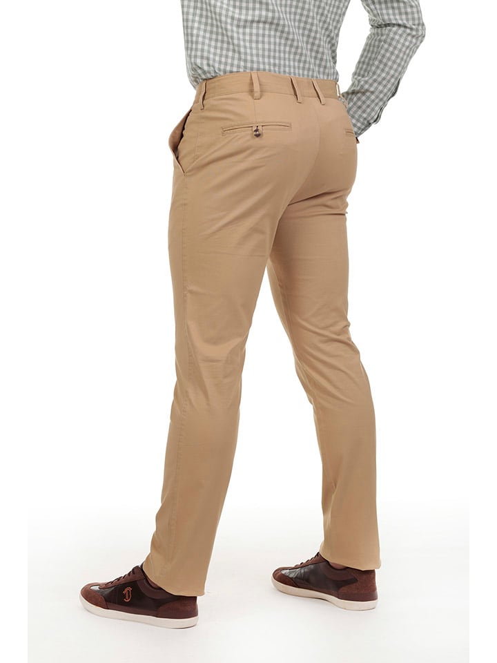 Nohavice The Time of Bocha Beige/ Dunkelblau 1739548 2er-Set: Chinos in Beige/ Dunkelblau - 3