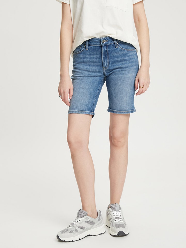 Kraťasy Cross Jeans Blau 8087992 Jeans-Shorts in Blau - 1