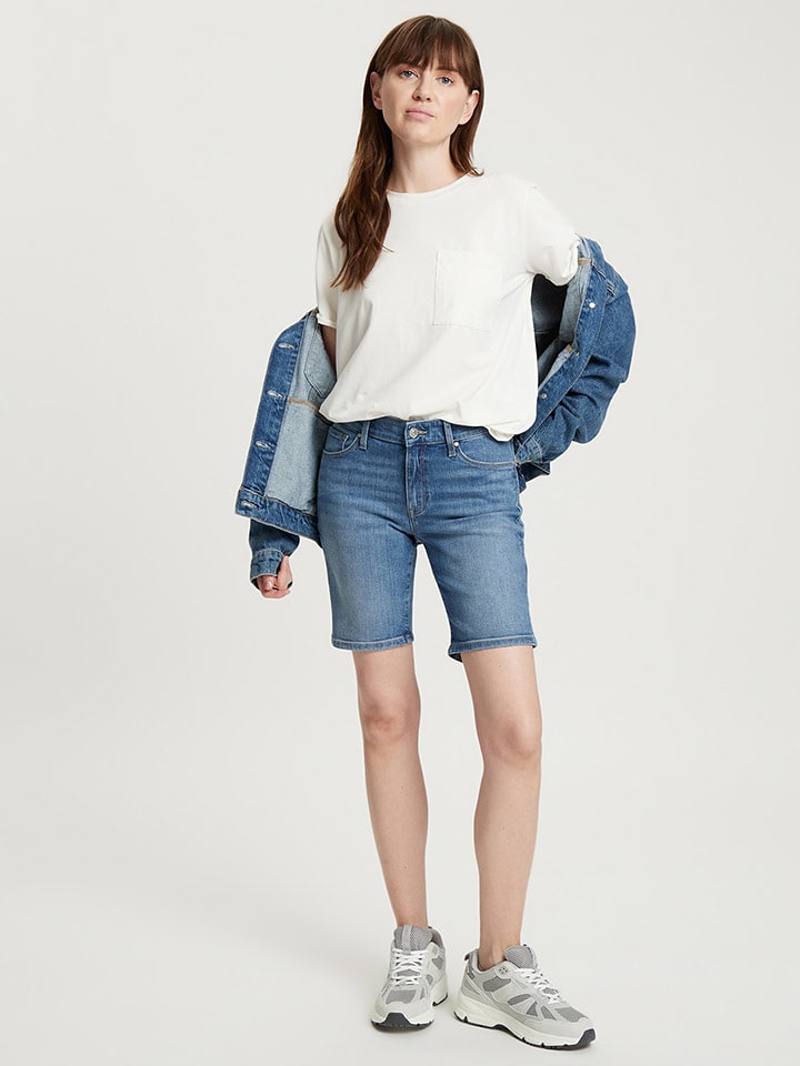 Kraťasy Cross Jeans Blau 8087992 Jeans-Shorts in Blau - 3