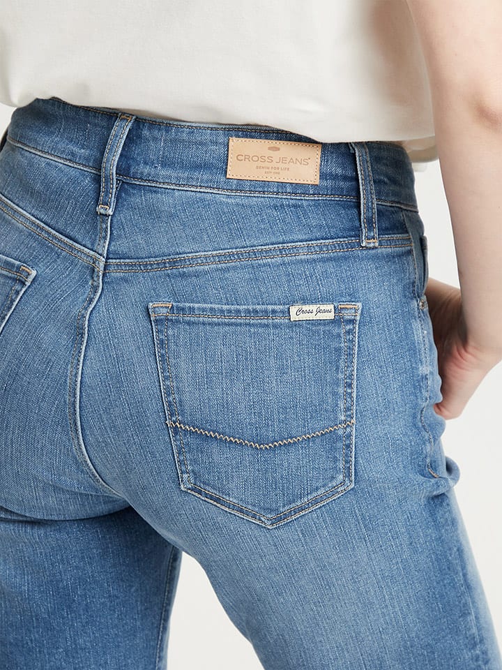 Kraťasy Cross Jeans Blau 8087992 Jeans-Shorts in Blau - 5