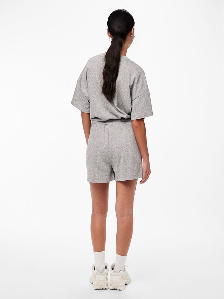 Kraťasy Pieces Grau 2956848 Sweatshorts "Chilli" in Grau - 3
