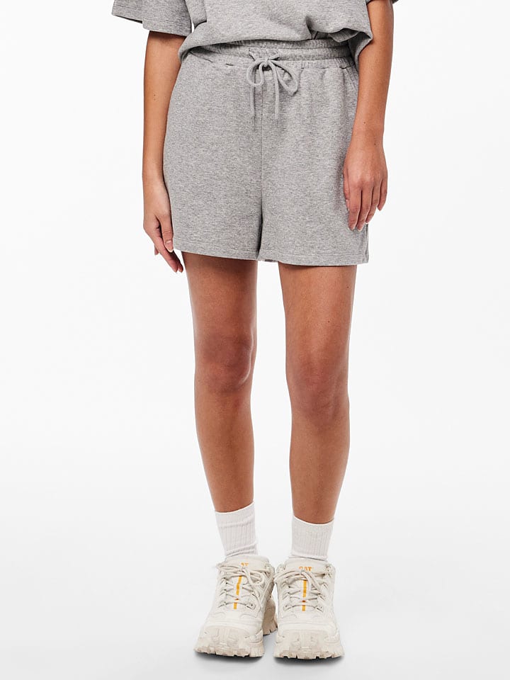 Kraťasy Pieces Grau 2956848 Sweatshorts "Chilli" in Grau - 5