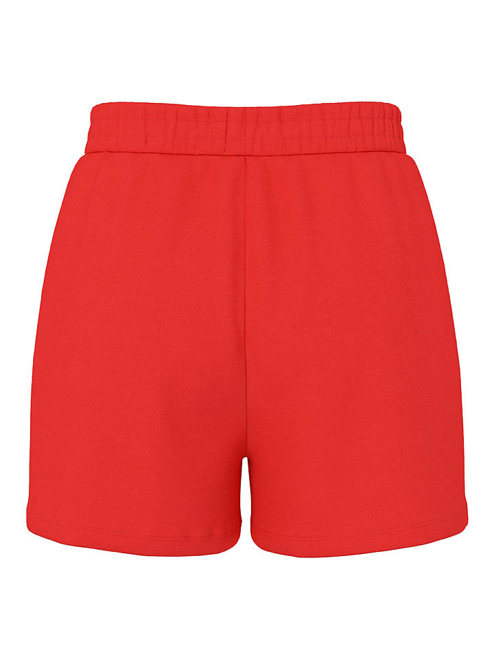 Kraťasy Pieces Rot 3571064 Sweatshorts "Chilli" in Rot - 7
