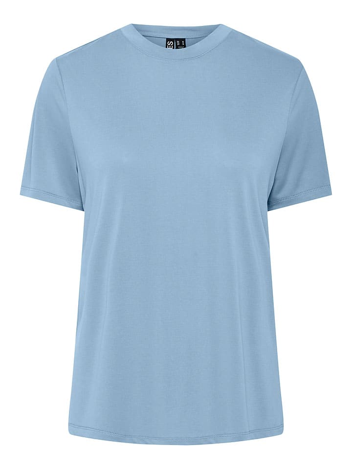 Tričko Pieces Hellblau 8250948 Shirt "Anora" in Hellblau - 5