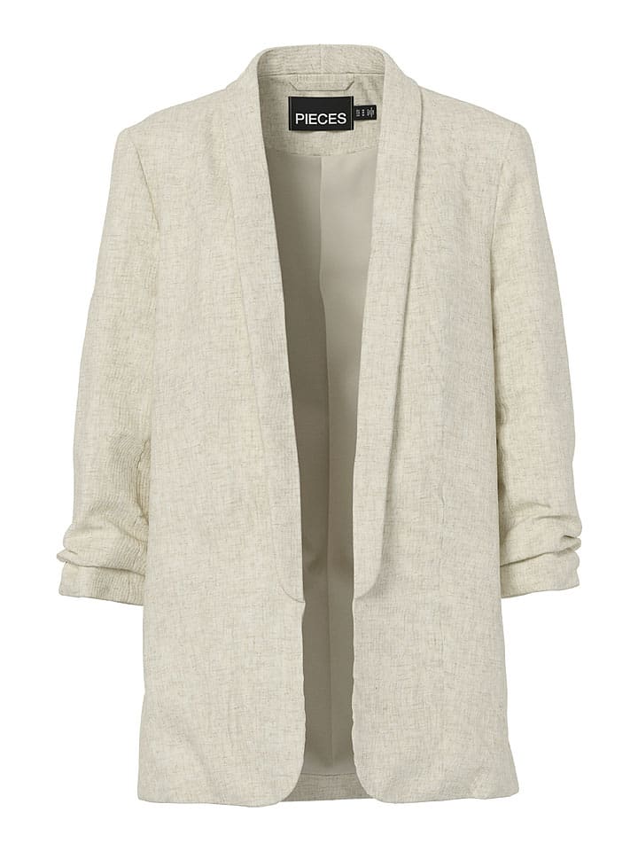 Dámska bunda Pieces Sand 6326880 Blazer "Pia" in Sand - 6