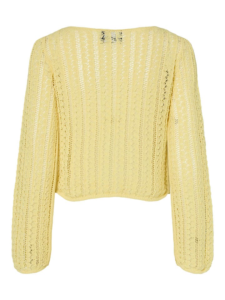 Sveter Pieces Gelb 9762898 Pullover "Siri" in Gelb - 2