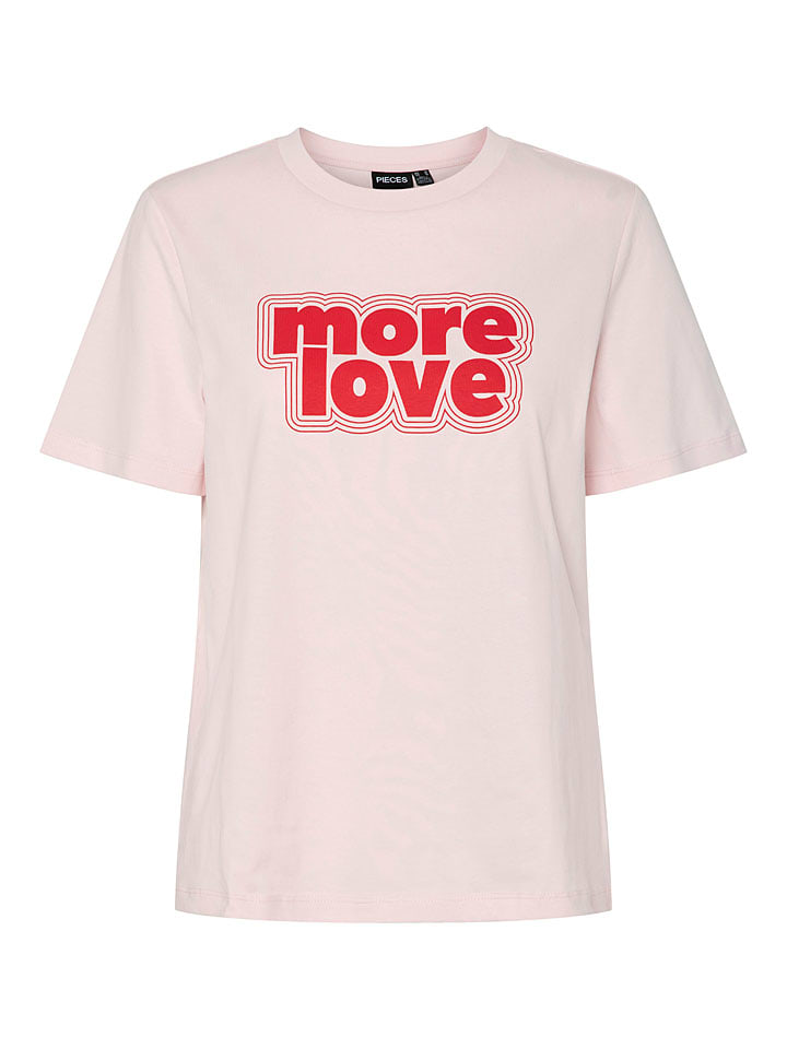 Tričko Pieces Rosé 3728070 Shirt "Tamera" in Rosé - 6