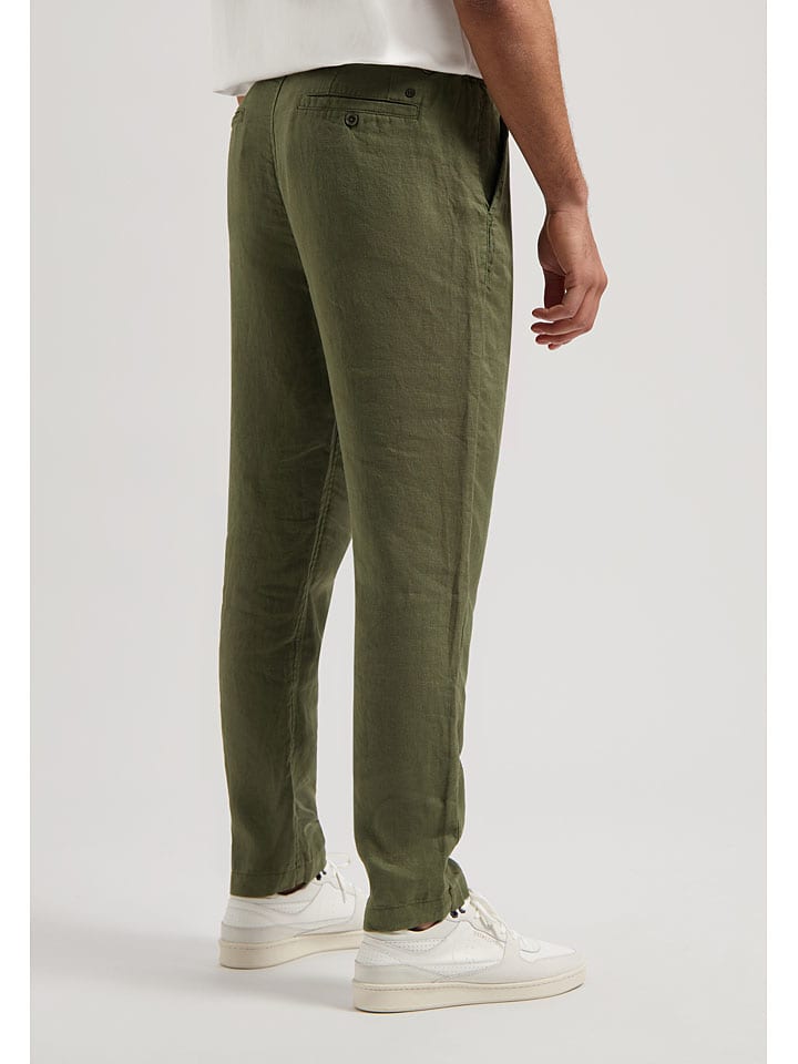 Nohavice DSTREZZED Khaki 7528972 Leinen-Chino in Khaki - 3