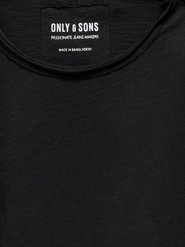 Tričko Only&Sons Schwarz 9341853 Shirt "Benne" in Schwarz - 4