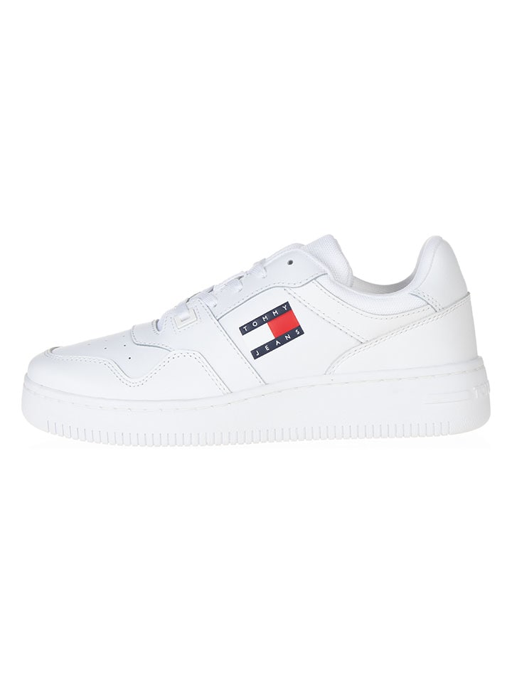Tenisky Tommy Hilfiger Shoes Weiß 663023 Leder-Sneakers in Weiß - 1