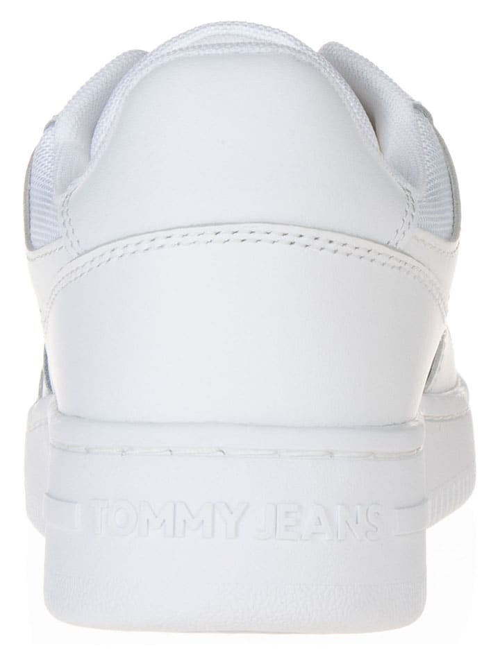 Tenisky Tommy Hilfiger Shoes Weiß 663023 Leder-Sneakers in Weiß - 3