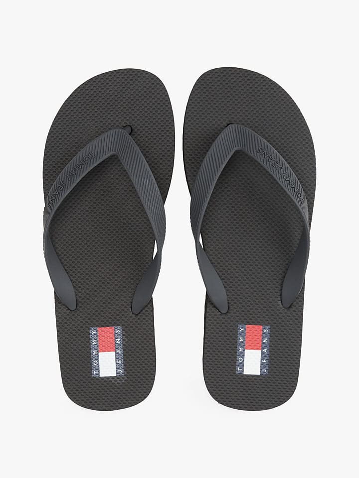 Tommy Hilfiger Shoes Schwarz 1268115 Zehentrenner in Schwarz - 3
