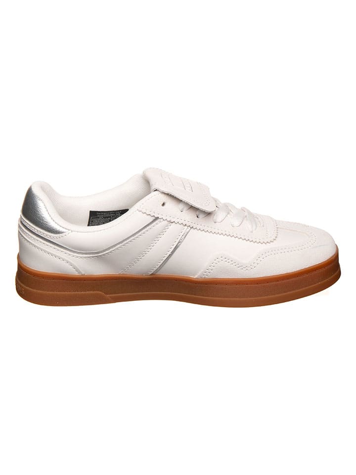 Tenisky Tommy Hilfiger Shoes Creme/ Silber 3924204 Leder-Sneakers in Creme/ Silber - 2