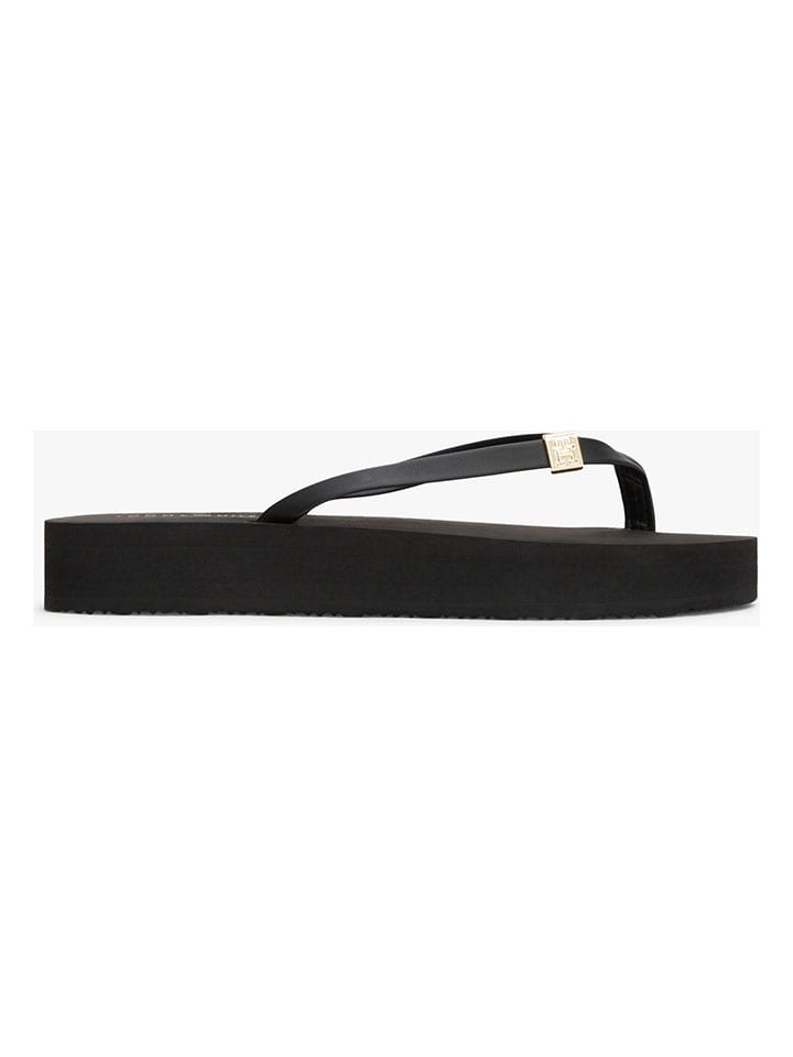Tommy Hilfiger Shoes Schwarz 9330161 Zehentrenner in Schwarz - 1