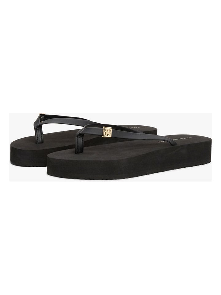 Tommy Hilfiger Shoes Schwarz 9330161 Zehentrenner in Schwarz - 2