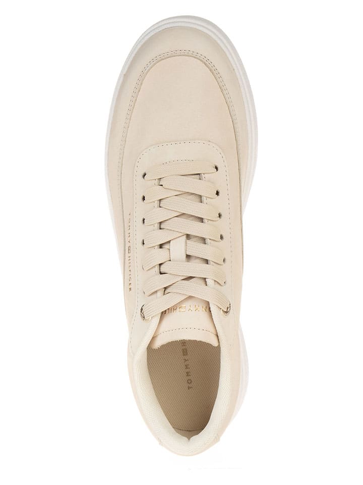 Tenisky Tommy Hilfiger Shoes Beige 532107 Leder-Sneakers in Beige - 4