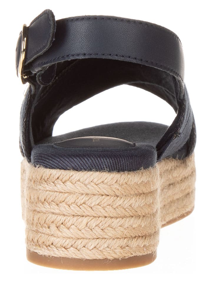 Sandále Tommy Hilfiger Shoes Schwarz 470551 Sandaletten in Schwarz - 3