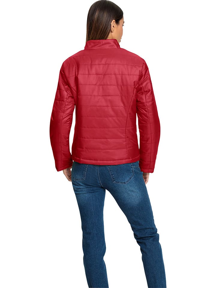 Dámska bunda Heine Rot/ Schwarz 204974 Wende-Übergangsjacke in Rot/ Schwarz - 2