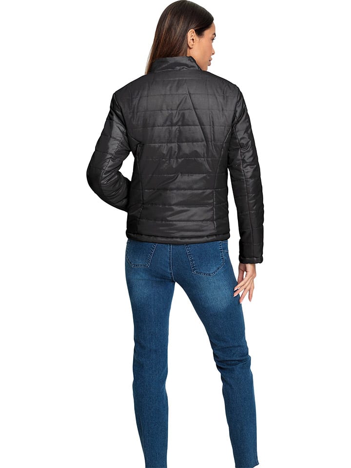 Dámska bunda Heine Rot/ Schwarz 204974 Wende-Übergangsjacke in Rot/ Schwarz - 4