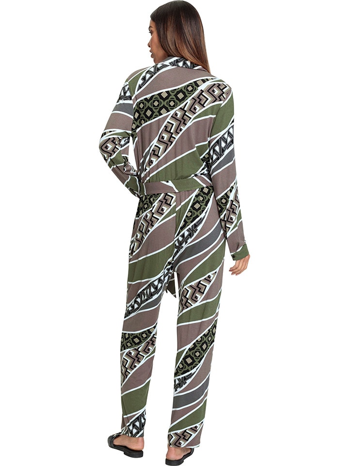 Heine Grau/ Grün 2465659 Jumpsuit in Grau/ Grün - 3