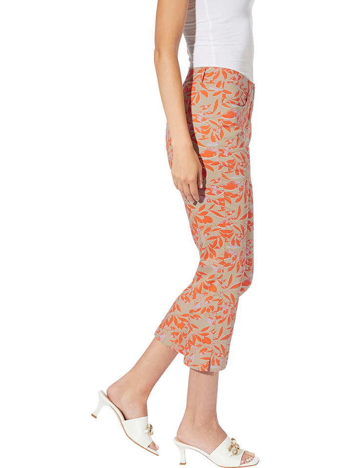 Nohavice Heine Beige/ Orange 7285277 Hose in Beige/ Orange - 2