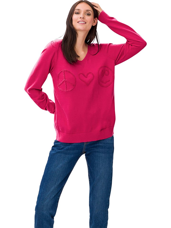 Sveter Heine Fuchsia 1825926 Pullover in Fuchsia - 2