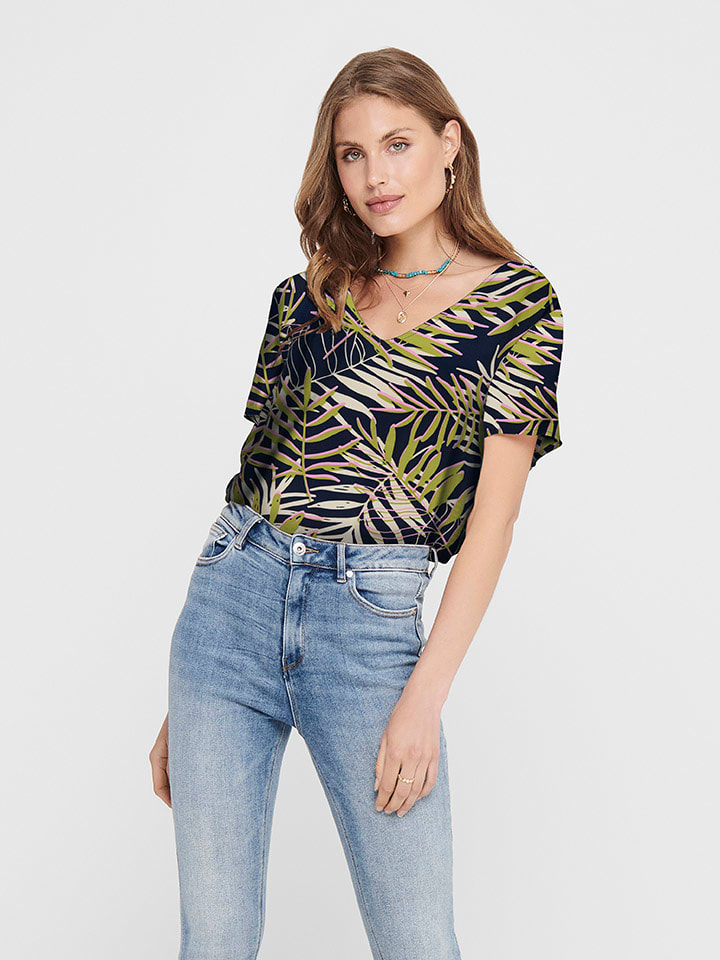 JDY Dunkelblau 7468918 Bluse in Dunkelblau - 1