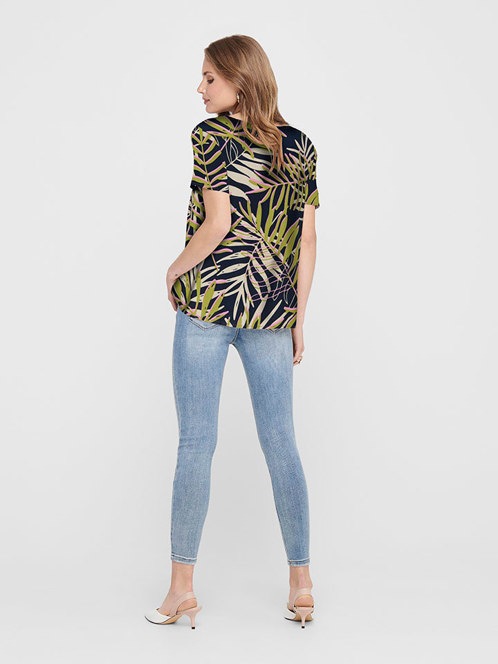 JDY Dunkelblau 7468918 Bluse in Dunkelblau - 2