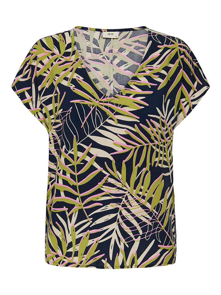JDY Dunkelblau 7468918 Bluse in Dunkelblau - 3