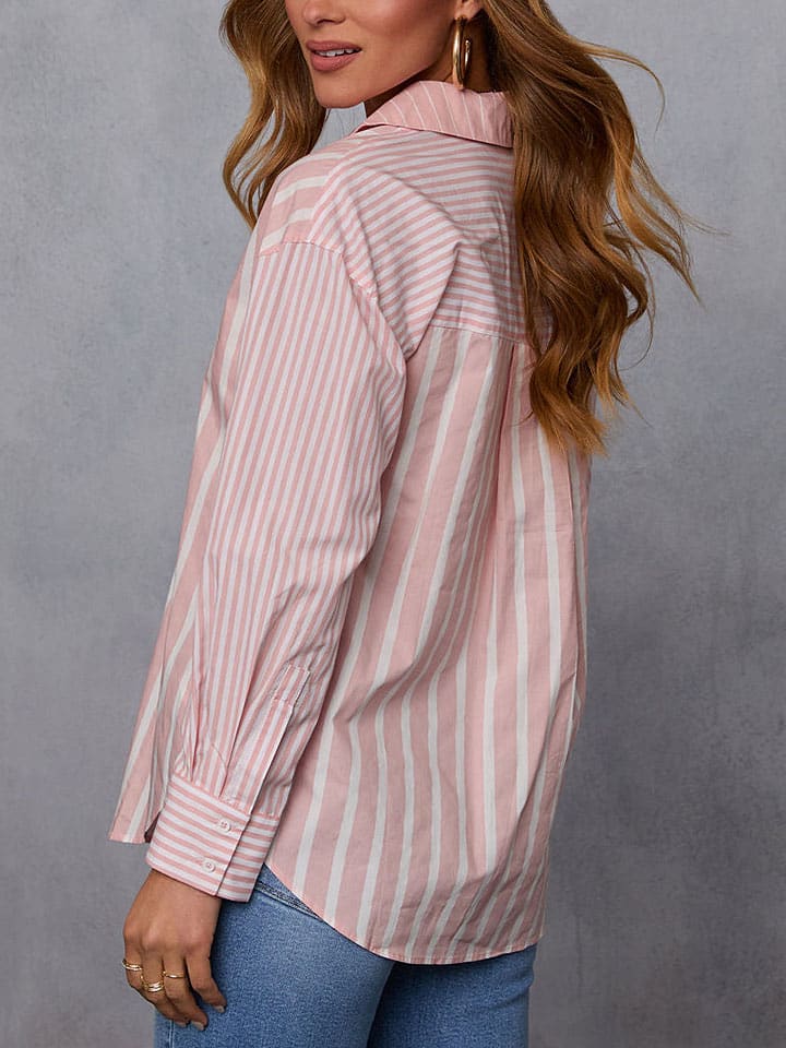 LA Angels Rosa/ Weiß 122459 Bluse in Rosa/ Weiß - 2