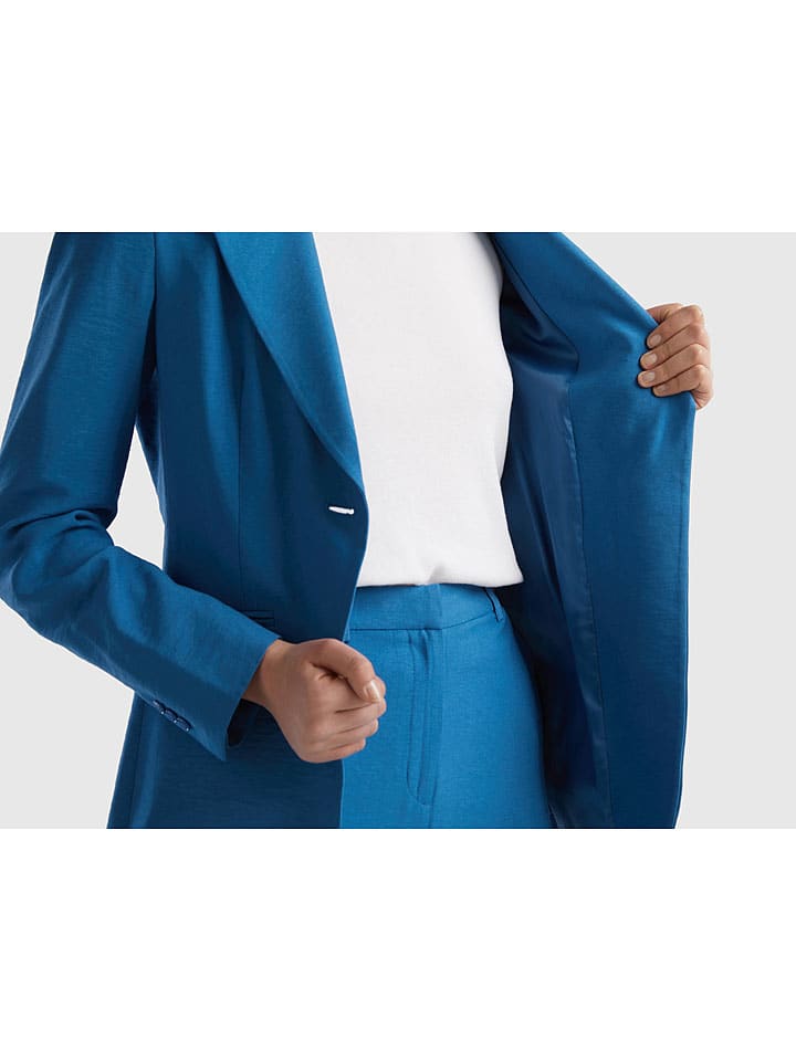 Bunda Benetton Blau 7952350 Blazer in Blau - 2