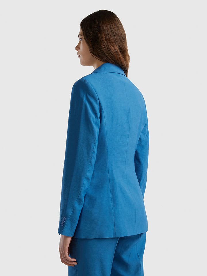 Bunda Benetton Blau 7952350 Blazer in Blau - 3