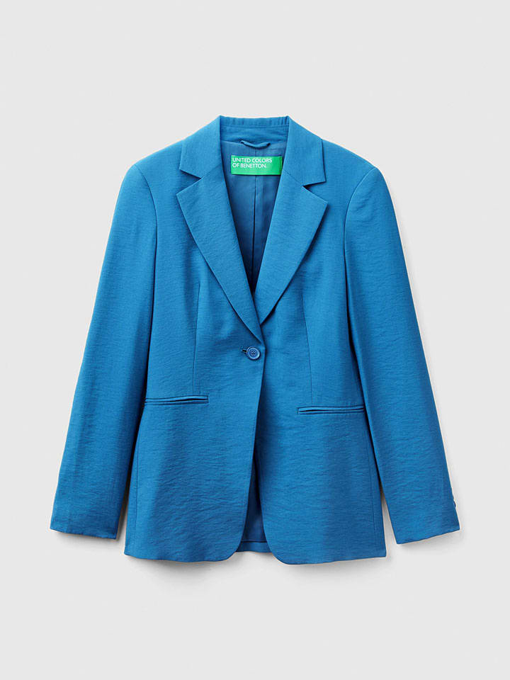 Bunda Benetton Blau 7952350 Blazer in Blau - 4