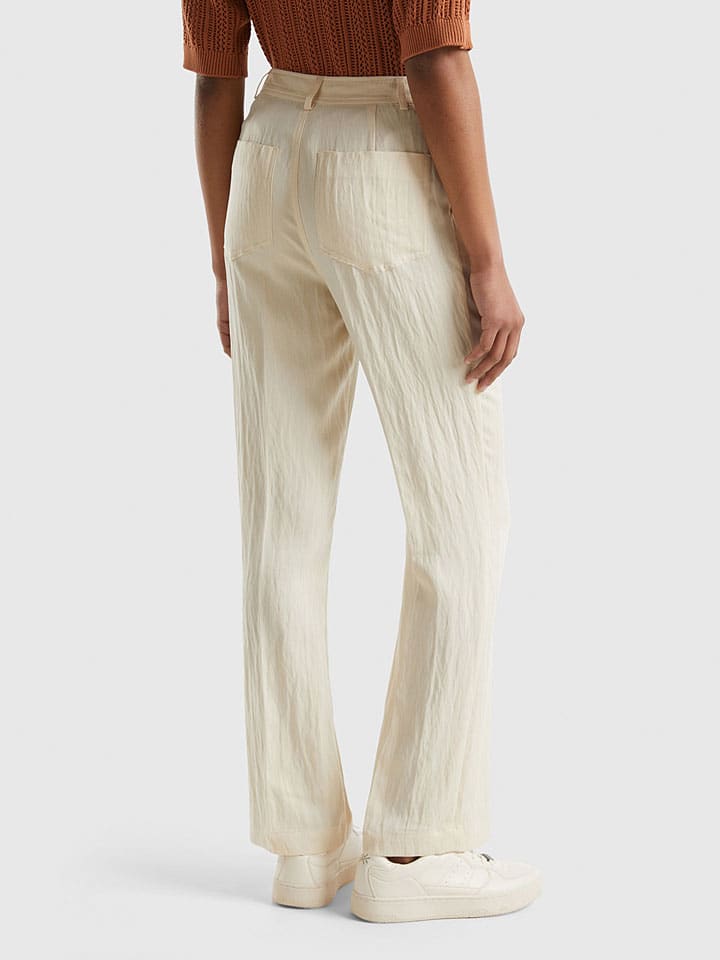 Benetton Beige 7437513 Hose in Beige - 2