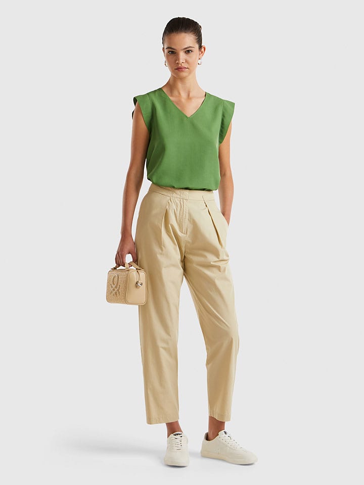 Benetton Beige 321501 Hose in Beige - 3