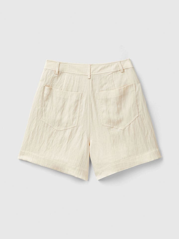 Kraťasy Benetton Beige 186142 Shorts in Beige - 5