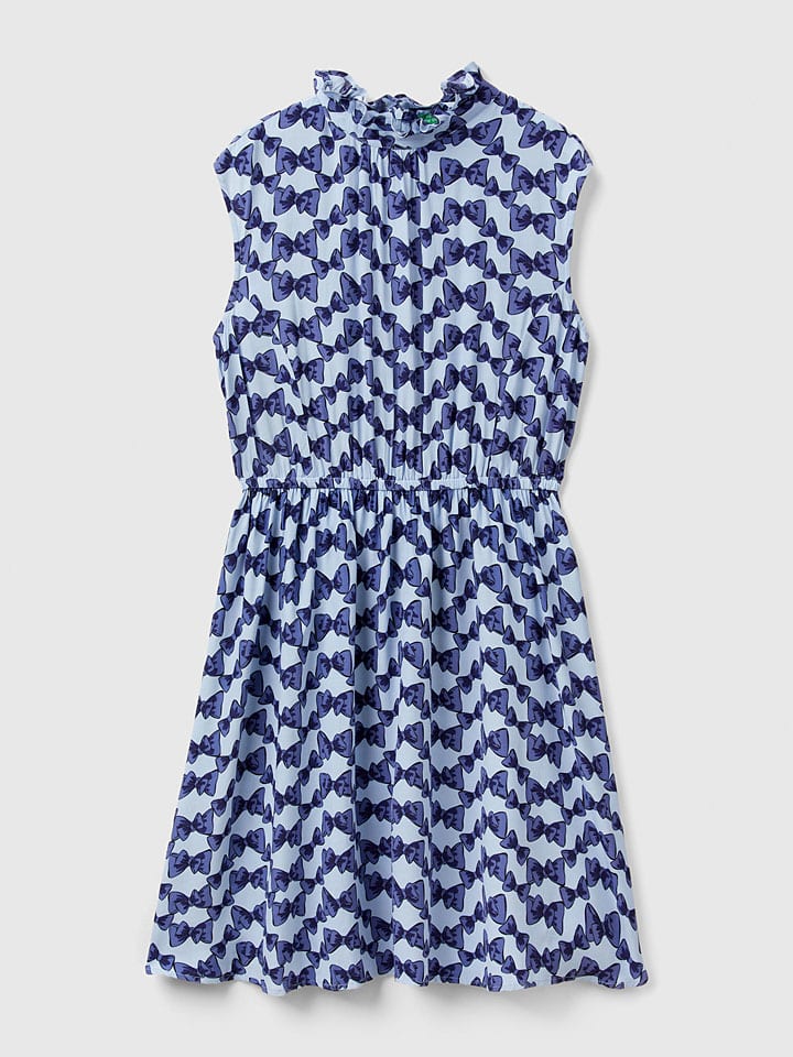 Šaty Benetton Hellblau/ Blau 5460297 Kleid in Hellblau/ Blau - 4