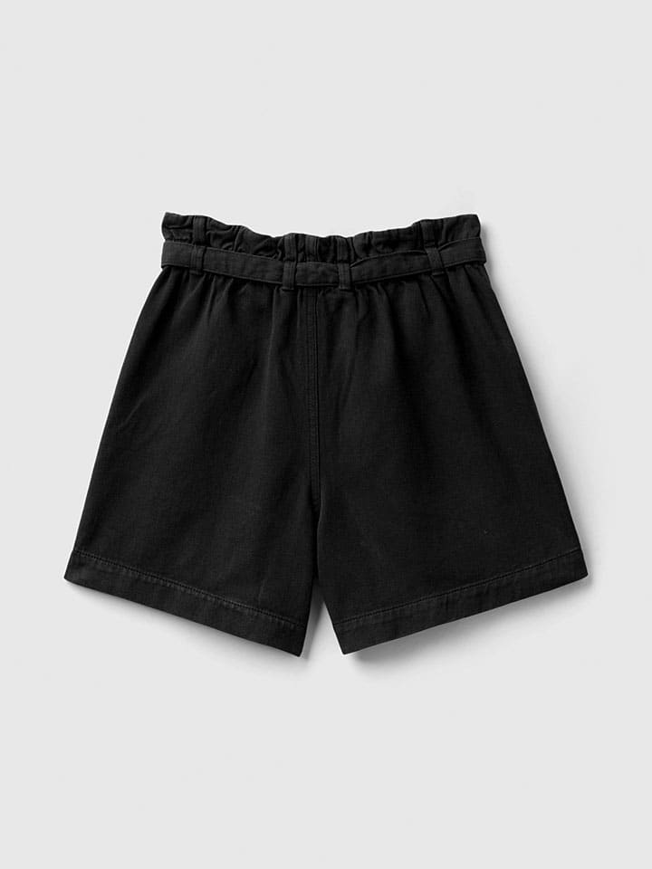 Kraťasy Benetton Schwarz 423874 Jeans-Shorts in Schwarz - 5