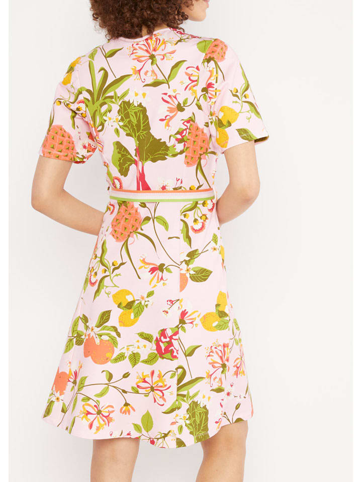 Šaty Blutsgeschwister Rosa/ Bunt 4914399 Kleid "Court Cache" in Rosa/ Bunt - 2