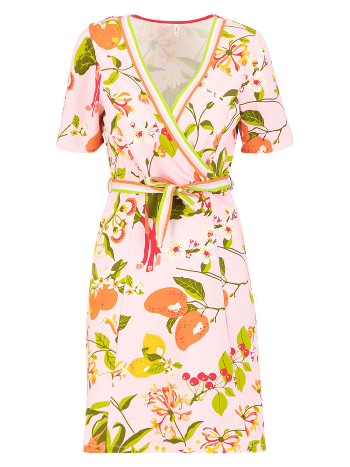 Šaty Blutsgeschwister Rosa/ Bunt 4914399 Kleid "Court Cache" in Rosa/ Bunt - 3