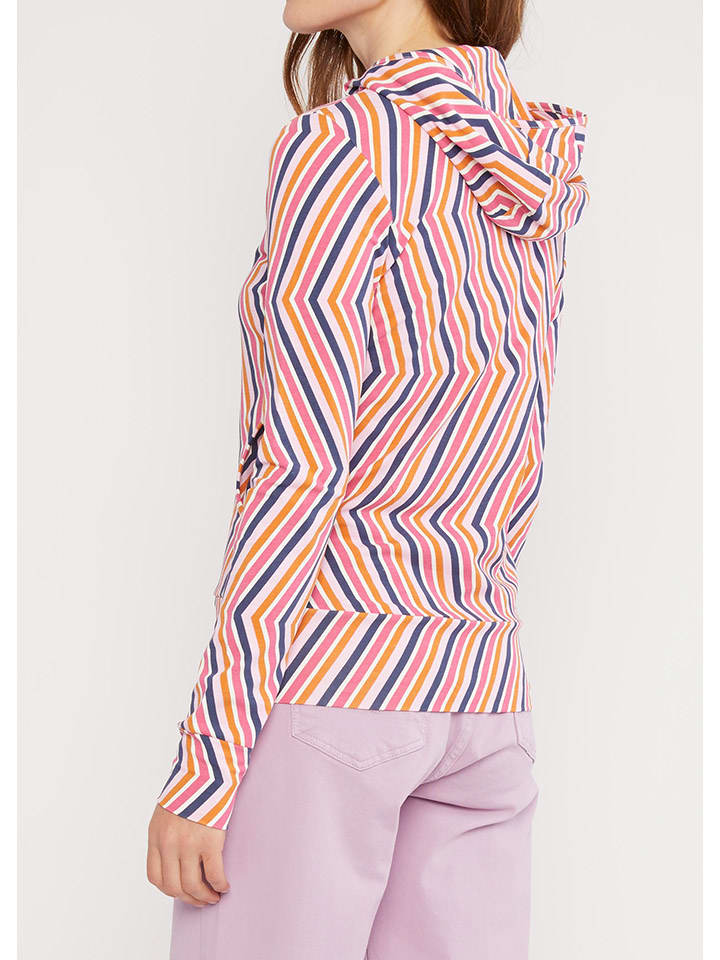 Mikina Blutsgeschwister Rosa/ Orange/ Lila 2517628 Hoodie "Scuba Duba" in Rosa/ Orange/ Lila - 2