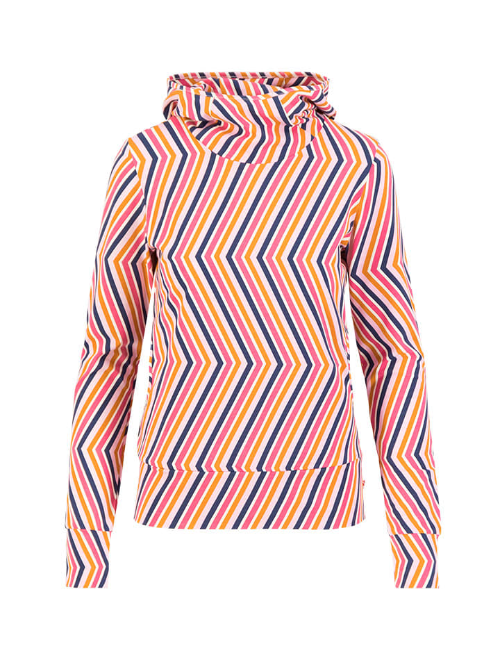 Mikina Blutsgeschwister Rosa/ Orange/ Lila 2517628 Hoodie "Scuba Duba" in Rosa/ Orange/ Lila - 3