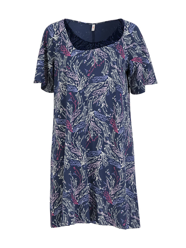 Šaty Blutsgeschwister Dunkelblau 6938902 Kleid "Fly Little Bird" in Dunkelblau - 3