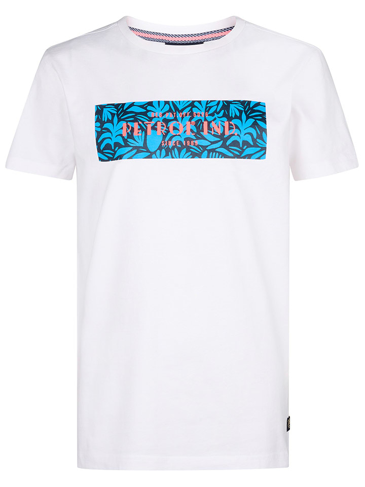 Tričko Petrol Industries Weiß 509723 Shirt in Weiß - 1