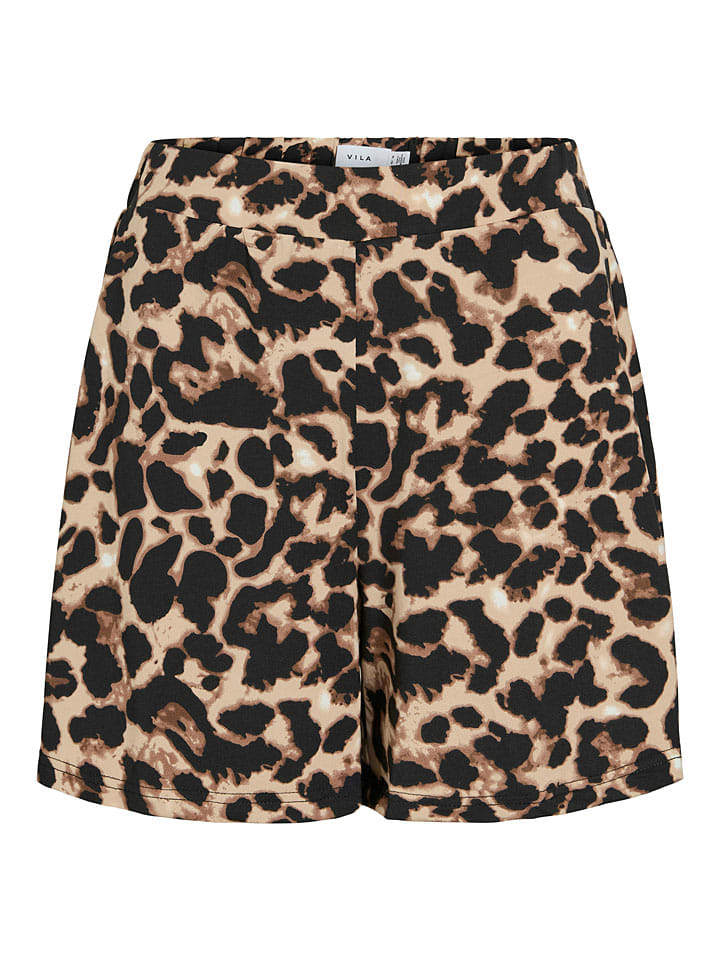 Kraťasy Vila Braun/ Beige 3608698 Shorts "Leoa" in Braun/ Beige - 6