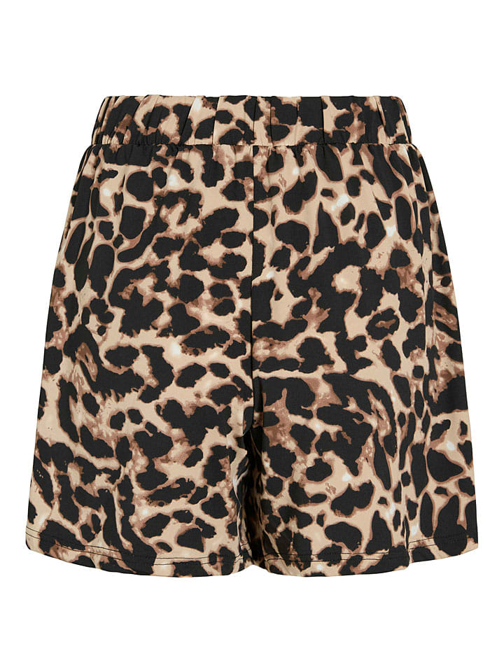 Kraťasy Vila Braun/ Beige 3608698 Shorts "Leoa" in Braun/ Beige - 7