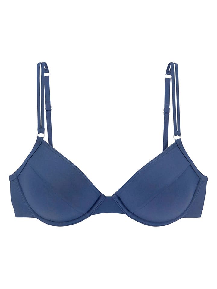 Plavky vrchní díl s.Oliver Dunkelblau 192659 Bikini-Oberteil in Dunkelblau - 2