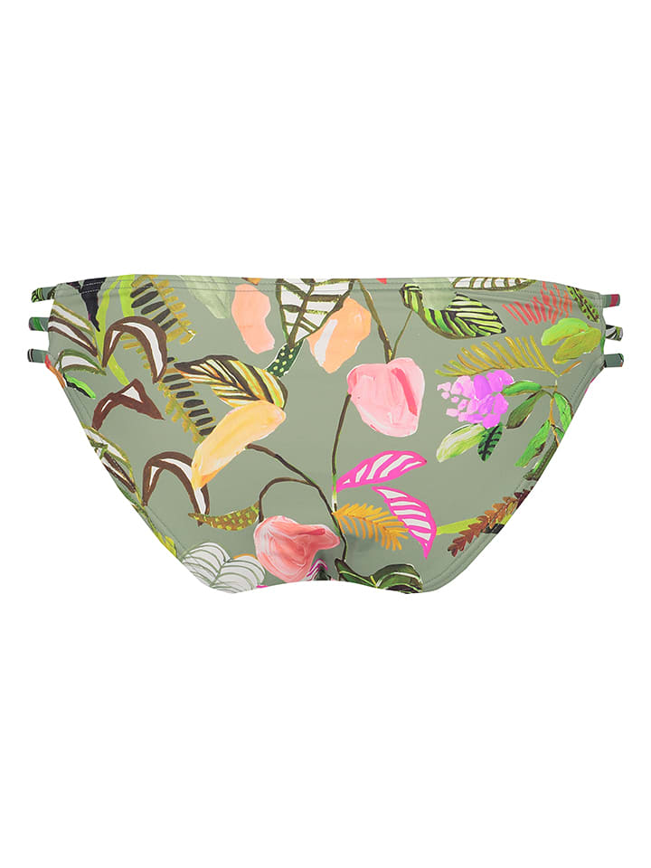 Plavky spodní díl s.Oliver Grün 6577814 Bikini-Hose "Herbst" in Grün - 2