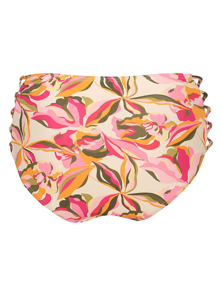 Plavky spodní díl s.Oliver Creme/ Pink 8136765 Bikini-Hose "Bauhinia" in Creme/ Pink - 2