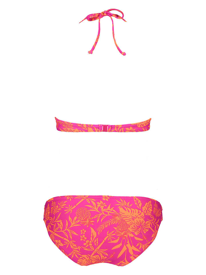 Plavky Venice Beach Pink/ Orange 7633989 Bikini "Kensi" in Pink/ Orange - 2